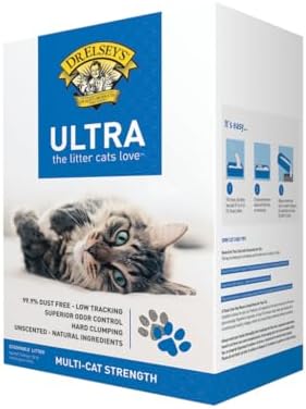 Dr. Elsey's Ultra UnScented Clumping Clay Cat Litter 40 lb. Bag